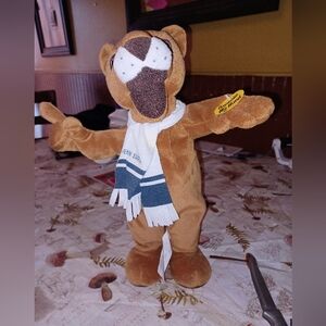 Penn State Nittany Lion mascot plush toy, a musical or dancing version